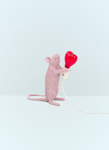 LN-CC® - Seletti: Mouse Valentine's Day Lamp - Pink Seletti Mouse Valentine's Day Lamp Pink wps0691125