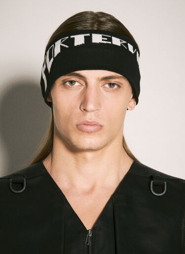LN-CC® - Rick Owens DRKSHDW: Porterville Headband - Black Rick Owens DRKSHDW Porterville Headband Black drk0158024