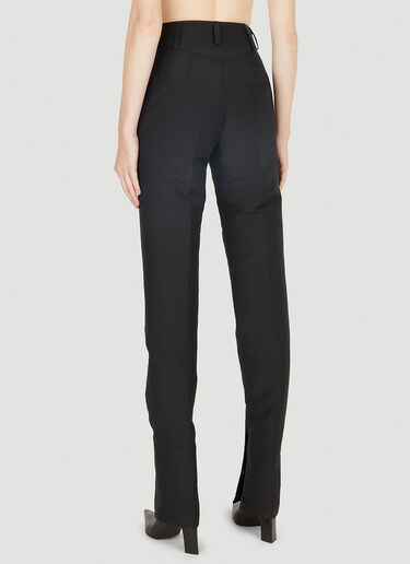 LN-CC® - Capasa Milano: Tailored Military Pants - Black Capasa Milano Tailored Military Pants Black cps0250013