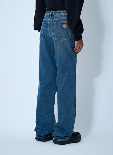 LN-CC® - Moncler: Five-Pocket Jeans - Navy Moncler Five-Pocket Jeans Navy mon0261035