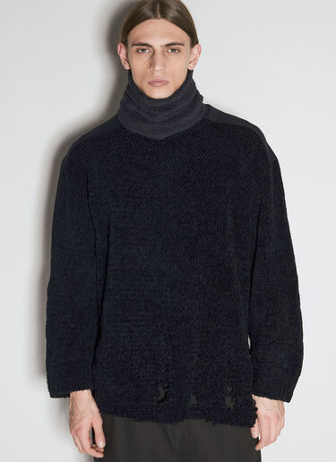 LN-CC® - UNDERCOVER: Nylon Neckwarmer - Black UNDERCOVER Nylon Neckwarmer Black und0153006