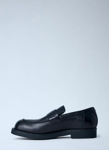 MM6 Maison Margiela 皮革便士乐福鞋 黑色 mmm0163023