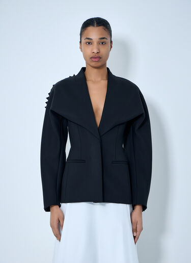 Jacquemus Structured Tailored Jacket Black jac0264007