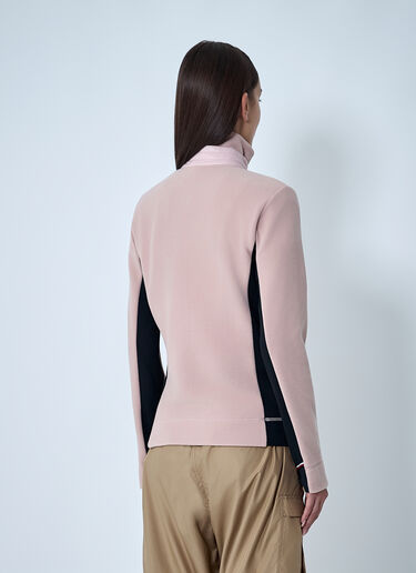 LN-CC® - Moncler Grenoble: Contrast Panel Sweatshirt - Pink Moncler Grenoble Contrast Panel Sweatshirt Pink mog0262014