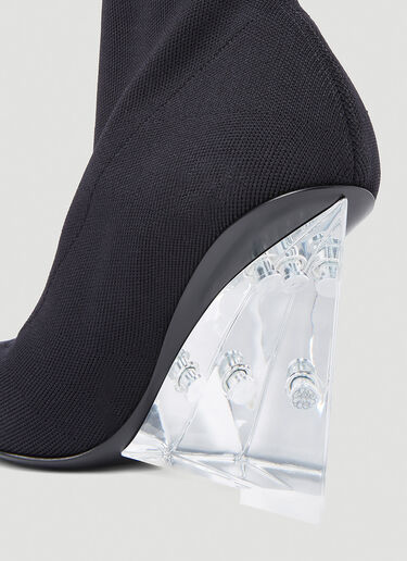 Alexander McQueen Shard 高跟靴 黑色 amq0252012