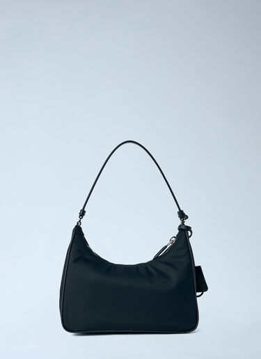 LN-CC® - Prada: Re-Nylon and Saffiano Re-Edition 2005 Mini Bag - Black Prada Re-Nylon and Saffiano Re-Edition 2005 Mini Bag Black pra0263021