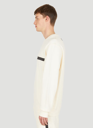 Alexander McQueen Logo Patch Sweatshirt Cream amq0150002