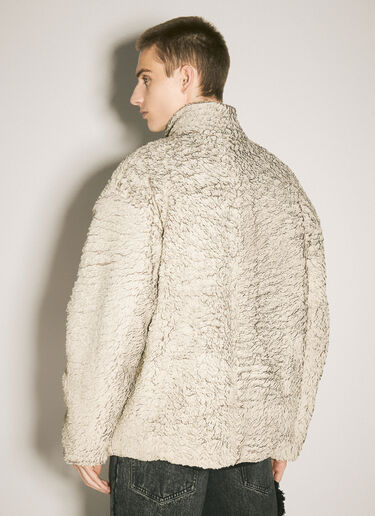 LN-CC® - Song for the Mute: Funnel Track Jacket - Khaki Song for the Mute Funnel Track Jacket Khaki sfm0158014