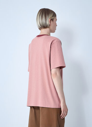 LN-CC® - Chloé: Logo Motif T-Shirt - Pink Chloé Logo Motif T-Shirt Pink chl0261005