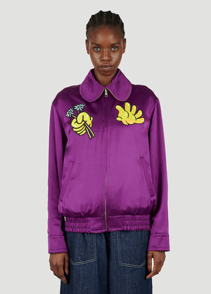 Kenzo Boke Boy Reversible Jacket Purple knz0252021