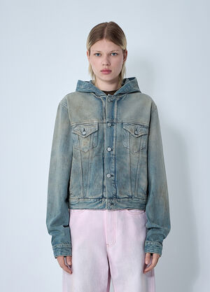 LN-CC® - Acne Studios: Denim Jacket - Blue Acne Studios Denim Jacket Blue acn0361004