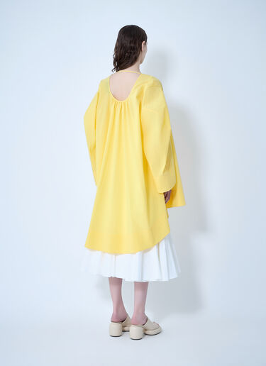 Jacquemus La Robe Paysan Midi Dress Yellow jac0264010