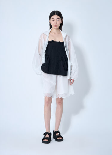 LN-CC® - Cecilie Bahnsen: Arya Shorts - White Cecilie Bahnsen Arya Shorts White cec0260003