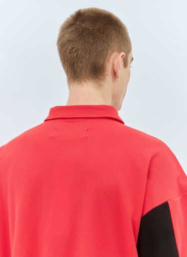 DEMMO Emb Polo 衫 红色 dem0159004