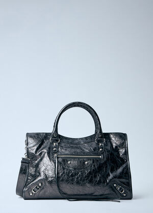 LN-CC® - Balenciaga: Le City Bag Medium - Grey Balenciaga Le City Bag Medium Grey bal0263042