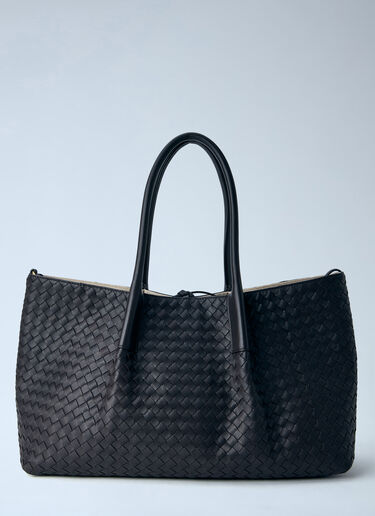 Bottega Veneta Large Pinacoteca Shopping Bag Dark Brown bov0264015