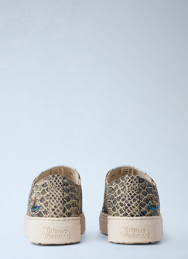 Vivienne Westwood Plimsoll Low Top Sneakers Beige vvw0164017