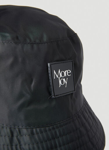 LN-CC® - More Joy: Logo Patch Bucket Hat - Black More Joy Logo Patch Bucket Hat Black mjy0347073