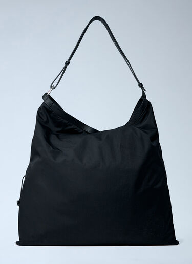 LN-CC® - Jil Sander: Oversized Tote Bag - Black Jil Sander Oversized Tote Bag Black jil0163008