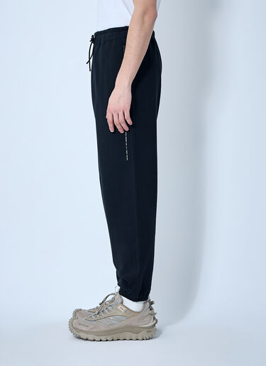 Moncler x FRGMT Hiroshi Fujiwara Logo Patch Track Pants Black mfr0160060