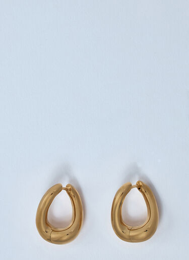 LN-CC® - Tom Wood: Twist Hoop Earrings - Gold Tom Wood Twist Hoop Earrings Gold tmw0359010