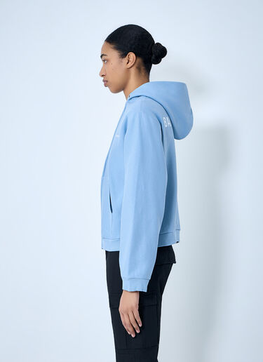 LN-CC® - Balenciaga: Zip-Up Hoodie - Blue Balenciaga Zip-Up Hoodie Blue bal0263005