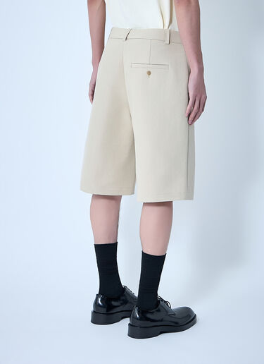 LN-CC® - Jacquemus: Le Short Camargue - Beige Jacquemus Le Short Camargue Beige jac0164020