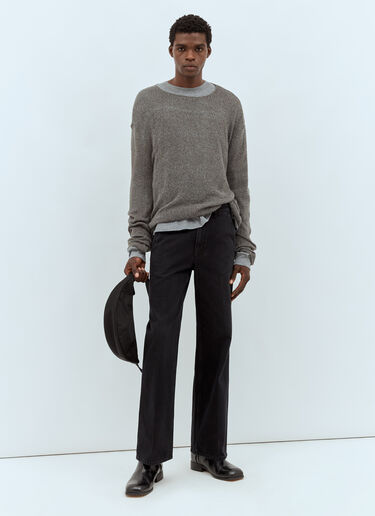 The Row Finch Jeans Black row0156020