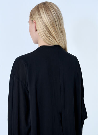Yohji Yamamoto Backside Slit Long Coat Black yoy0264002