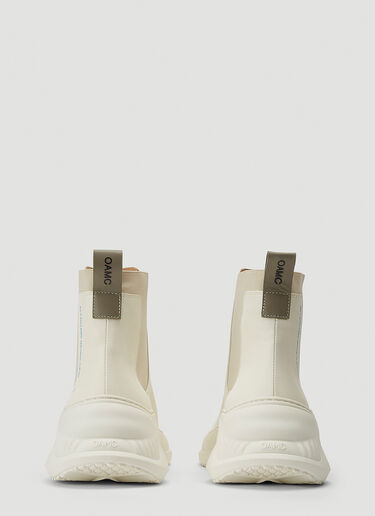 LN-CC® - OAMC: Free Solo Chelsea Boots - White OAMC Free Solo Chelsea Boots White oam0144023