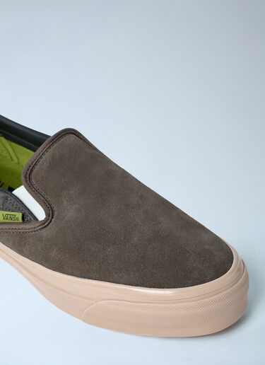 Vans LX クラシック スリッポン 98 スニーカー ブラウン van0361006