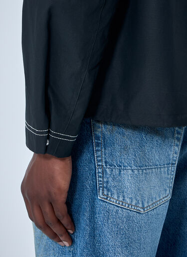 LN-CC® - Fred Perry x Craig Green: 대조 스티치 후드 재킷 - 검정 Fred Perry x Craig Green 대조 스티치 후드 재킷 검정 fry0164008