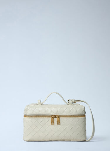 LN-CC® - Bottega Veneta: Bang Bang Crossbody Bag - White Bottega Veneta Bang Bang Crossbody Bag White bov0261043