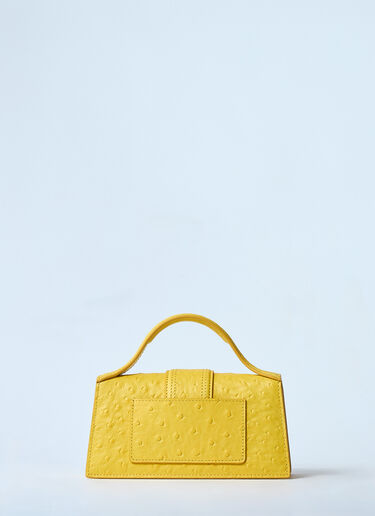 LN-CC® - Jacquemus: Le Bambino Long Shoulder Bag - Yellow Jacquemus Le Bambino Long Shoulder Bag Yellow jac0260033