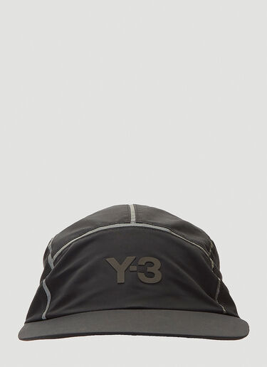 LN-CC® - Y-3: CH1 Baseball Cap - Black Y-3 CH1 Baseball Cap Black yyy0143009