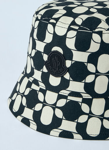 Moncler Printed Bucket Hat Black mon0260020