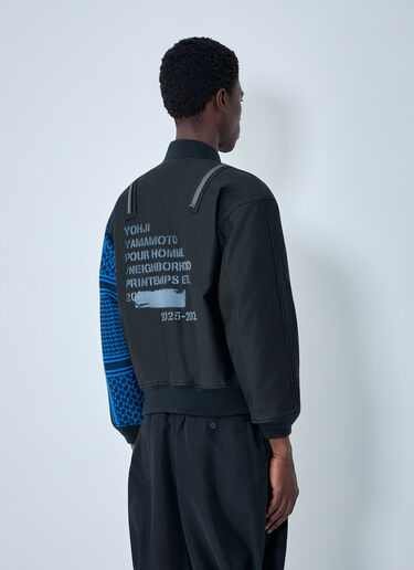 Yohji Yamamoto x Neighborhood 서브마린 블루종 블랙 yoy0164007
