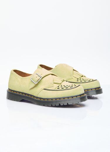 Dr. Martens The Ramsey Monk Kiltie Creeper Shoes Green drm0156002