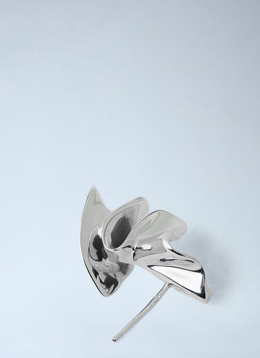 LN-CC® - Bottega Veneta: Small Anemone Earings - Silver Bottega Veneta Small Anemone Earings Silver bov0263040
