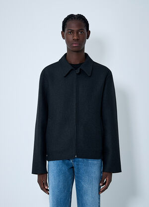 LN-CC® - The Row: Dantes Jacket - Black The Row Dantes Jacket Black row0162003