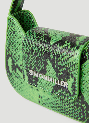 LN-CC® - SIMON MILLER: ミニレトロハンドバッグ - グリーン SIMON MILLER ミニレトロハンドバッグ グリーン smi0251041