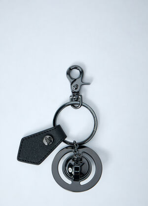 Vivienne Westwood 3D Orb Keyring Black vvw0161014