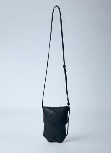 LN-CC® - Bottega Veneta: Diego Crossbody Phone Pouch - Black Bottega Veneta Diego Crossbody Phone Pouch Black bov0159021