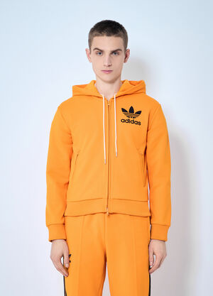 LN-CC® - adidas by Wales Bonner: Track Hooded Zip-Up Sweatshirt - Orange adidas by Wales Bonner Track Hooded Zip-Up Sweatshirt Orange awb0359015