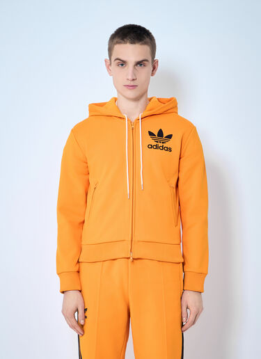 LN-CC® - adidas by Wales Bonner: 连帽拉链运动衫 - 橙色 adidas by Wales Bonner 连帽拉链运动衫 橙色 awb0359015