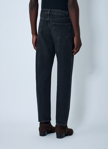 Saint Laurent Straight-Leg Denim Jeans Black sla0162019