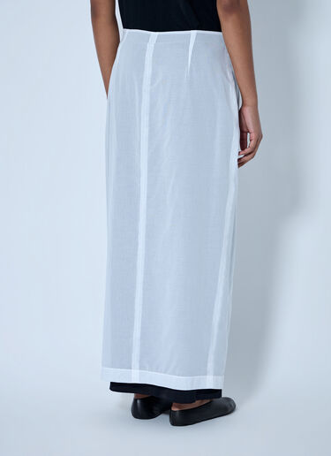 The Row Ismara Maxi Skirt White row0265002