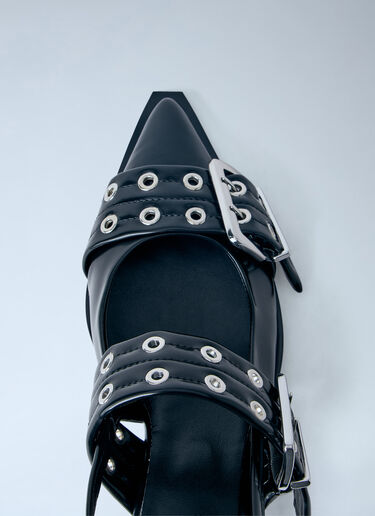 LN-CC® - GANNI: Slingback Pumps - Black GANNI Slingback Pumps Black gan0263059