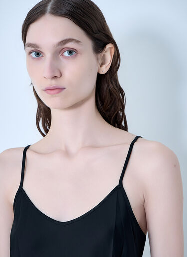 LN-CC® - GANNI: Flocked Organza Peplum Shirt - Black GANNI Flocked Organza Peplum Shirt Black gan0263019