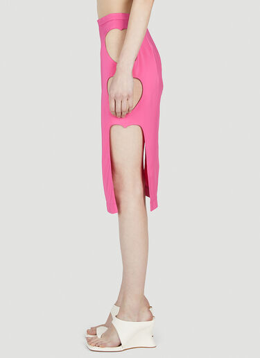 LN-CC® - Marco Rambaldi: Cut Out Skirt - Pink Marco Rambaldi Cut Out Skirt Pink mra0252012